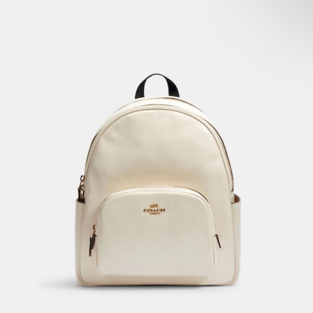 Coach, Brand New Leather Backpack